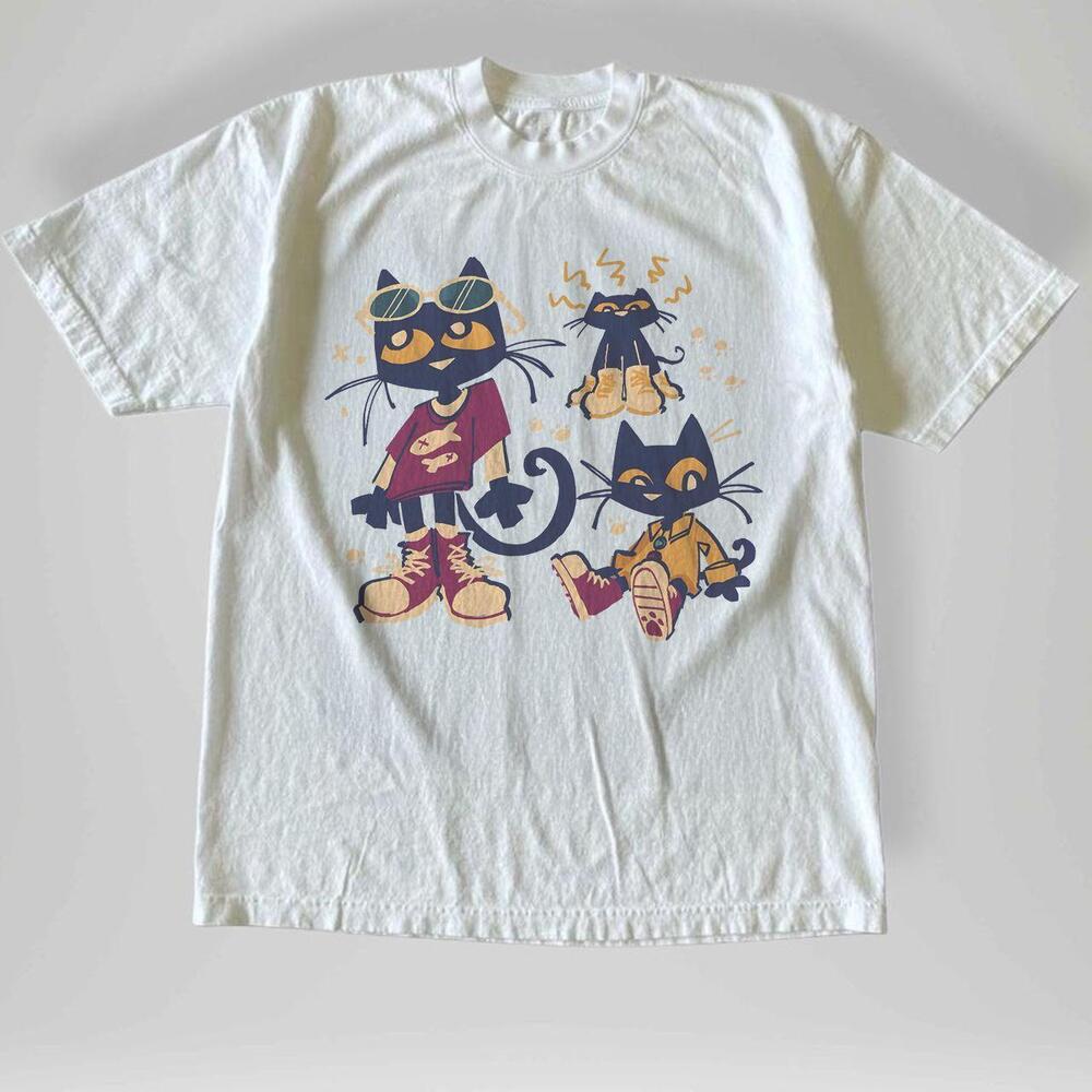 Style Pete The Cat T-Shirt White